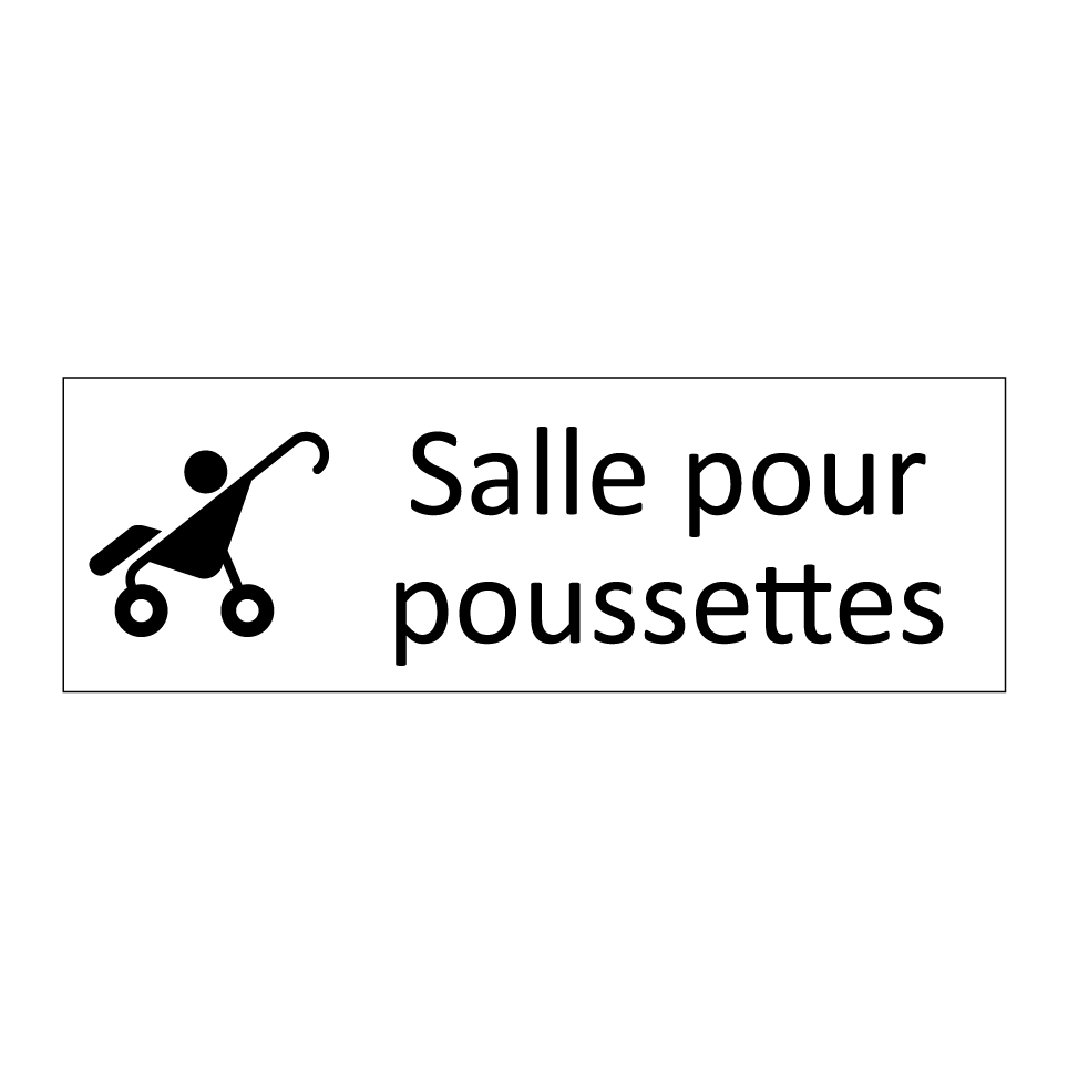 Salle pour poussettes