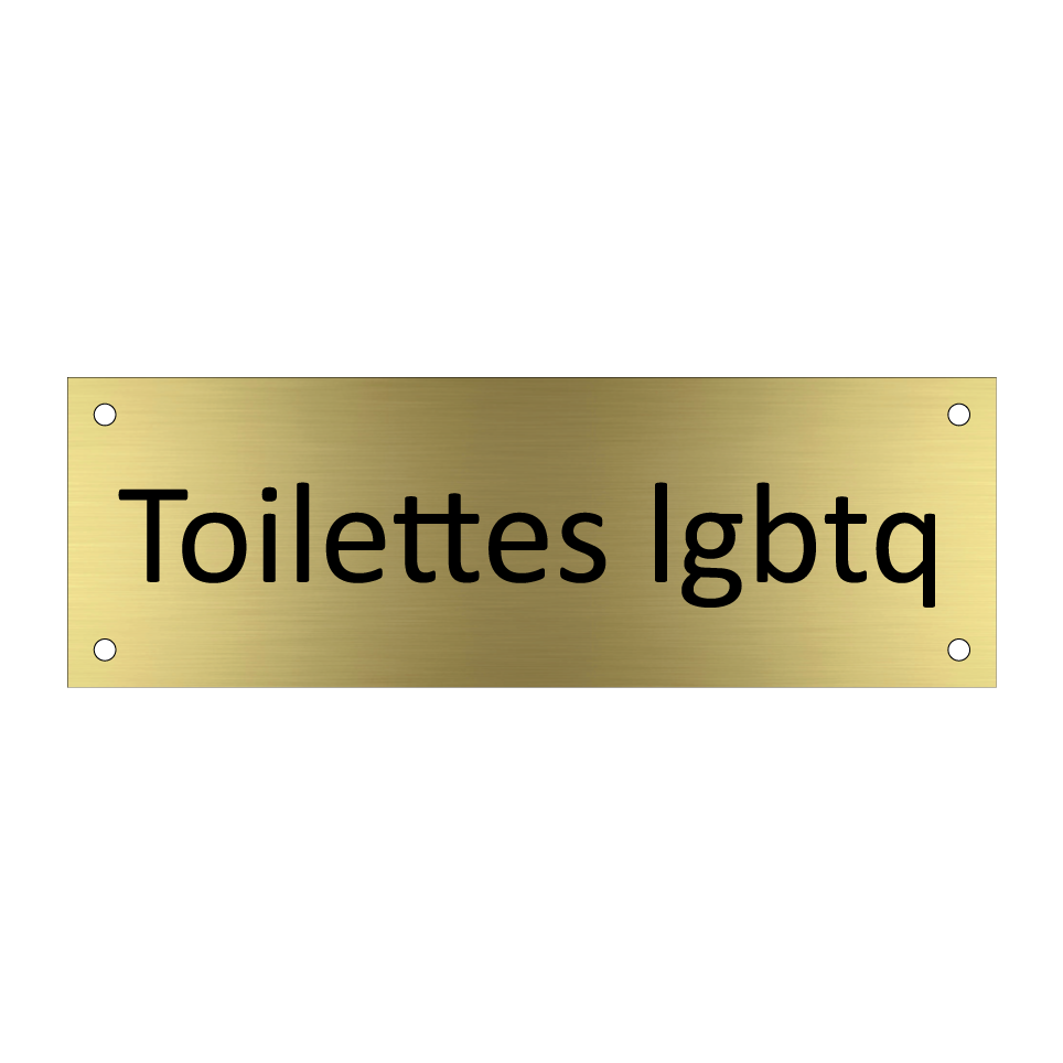 Toilettes lgbtq