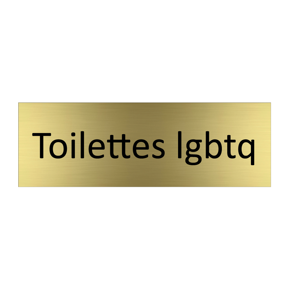 Toilettes lgbtq