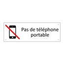 Pas de téléphone portable