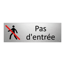 Pas d'entrée