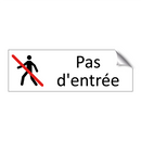 Pas d'entrée
