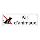 Pas d'animaux