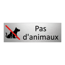 Pas d'animaux