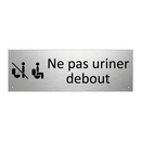 Ne pas uriner debout
