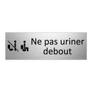 Ne pas uriner debout