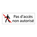 Pas d'accès non autorisé