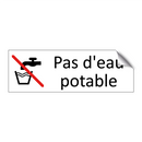 Pas d'eau potable