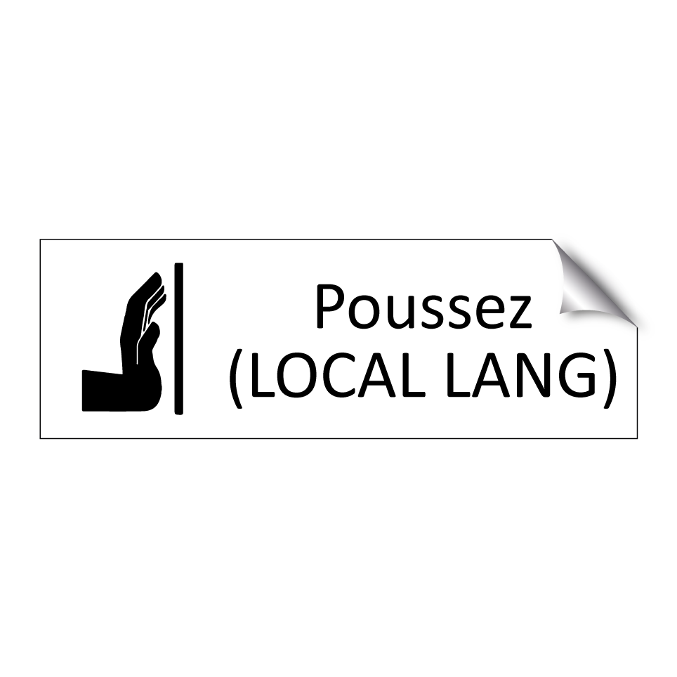 Poussez (LOCAL LANG)