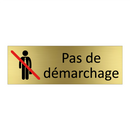 Pas de démarchage