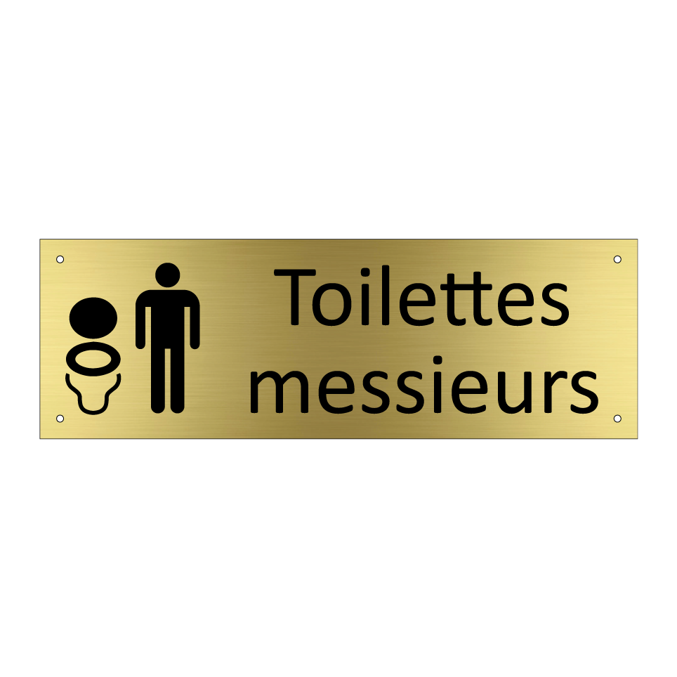 Toilettes messieurs