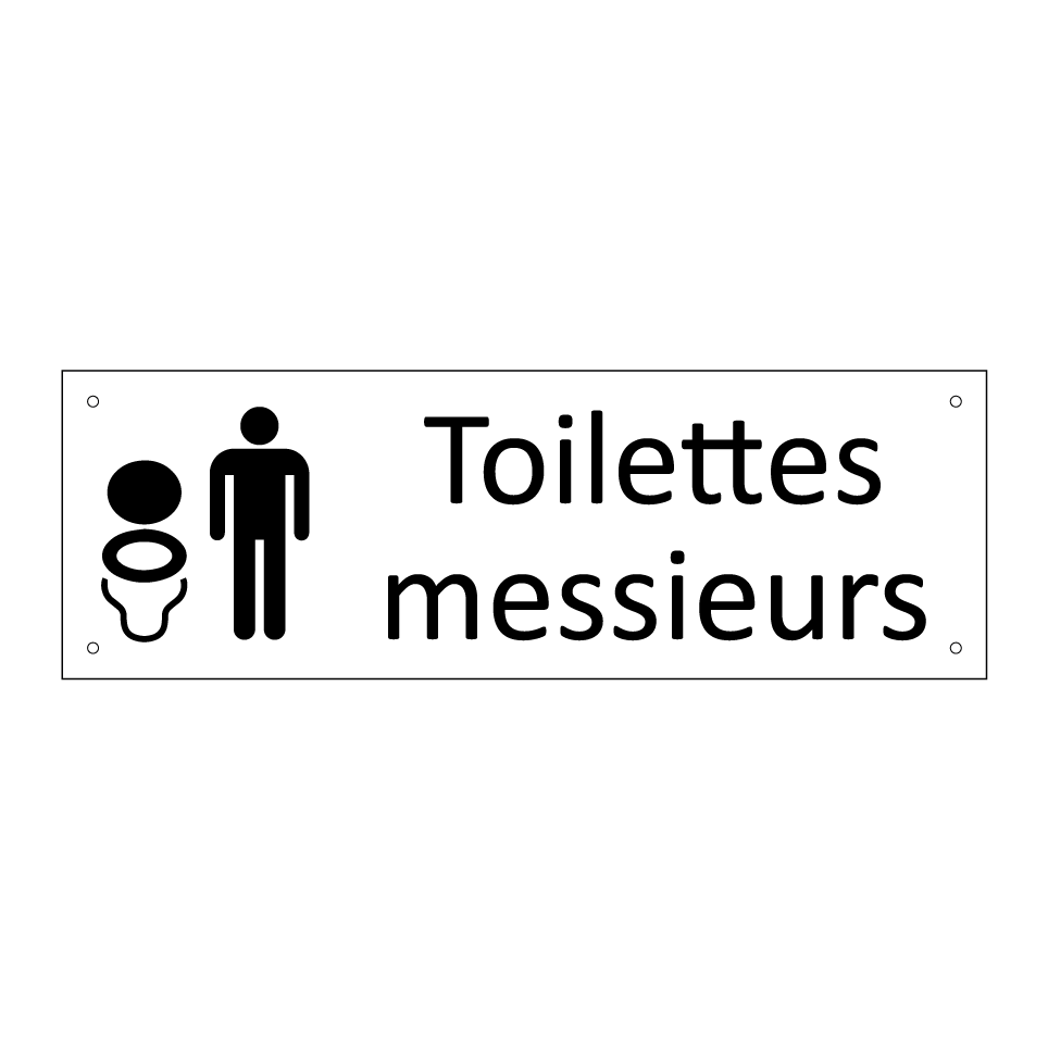 Toilettes messieurs