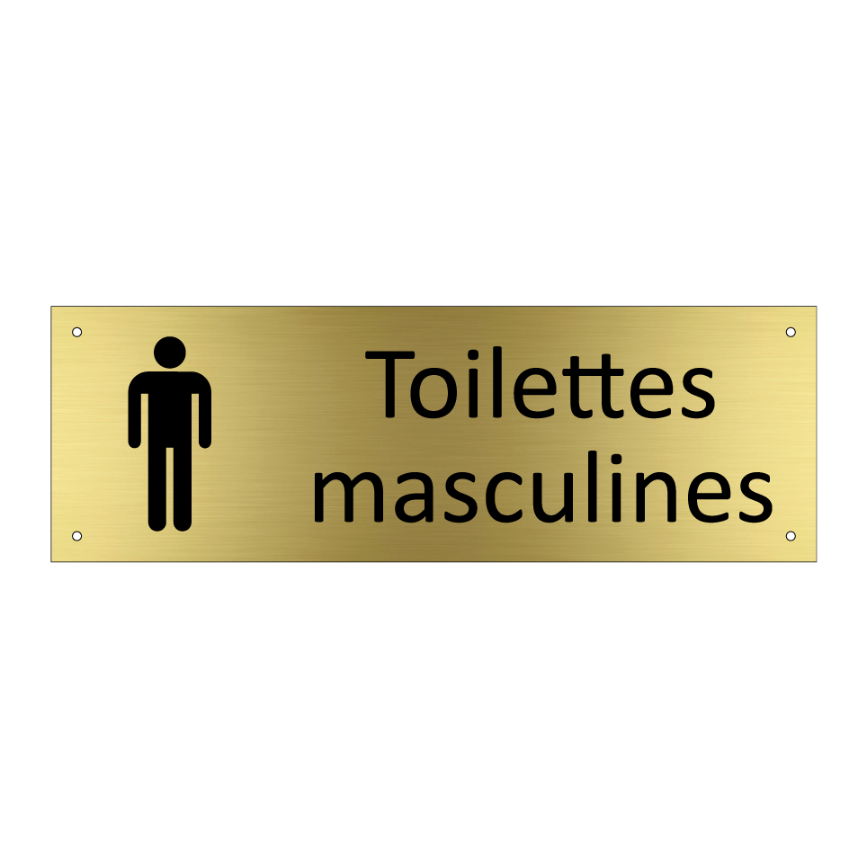 Toilettes masculines