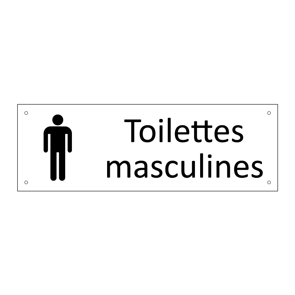 Toilettes masculines