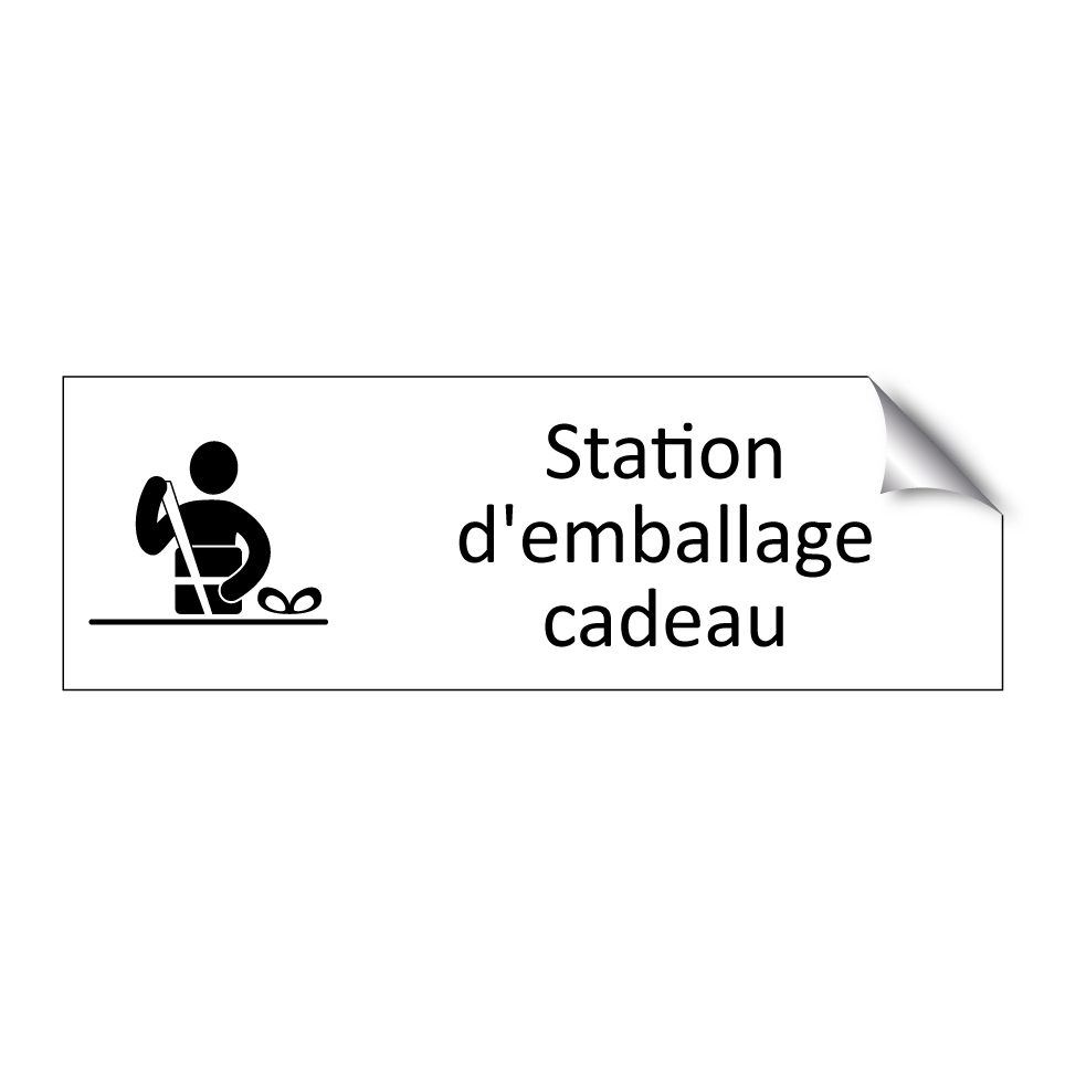 Station d'emballage cadeau