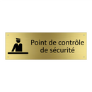 Point de contrôle de sécurité