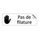 Pas de filature