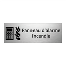 Panneau d'alarme incendie