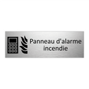 Panneau d'alarme incendie