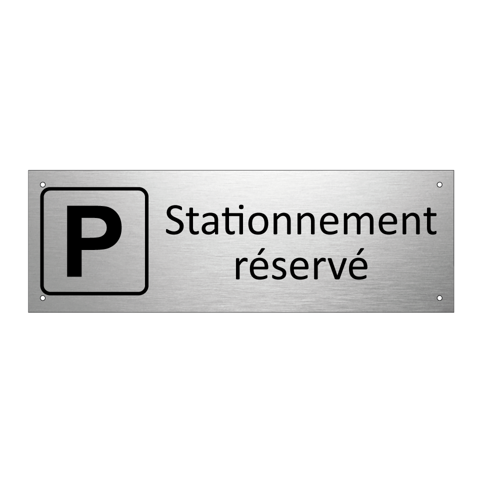Stationnement réservé