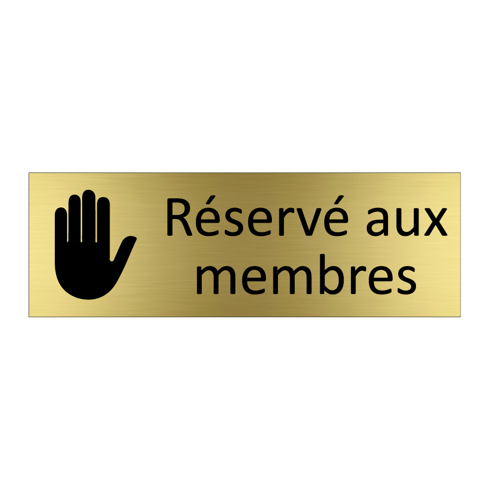 Réservé aux membres