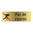 Pas de course