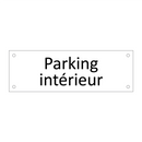 Parking intérieur