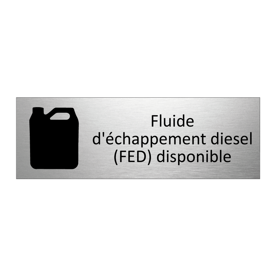 Fluide d'échappement diesel (FED) disponible
