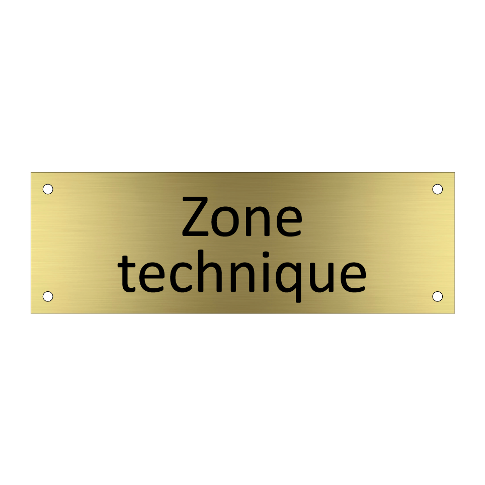 Zone technique