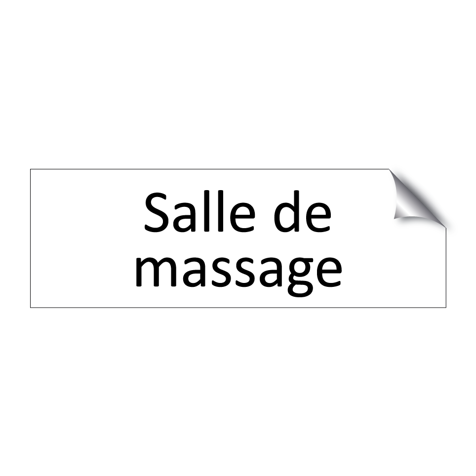 Salle de massage