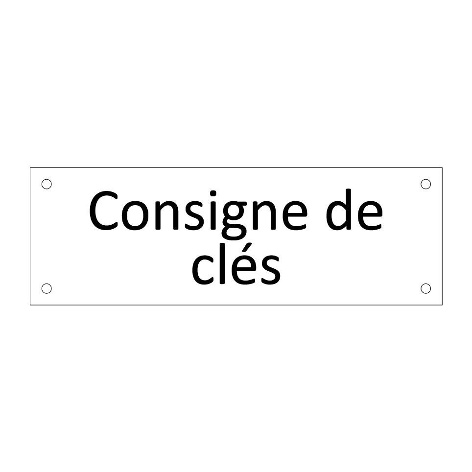 Consigne de clés