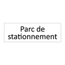 Parc de stationnement
