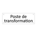 Poste de transformation