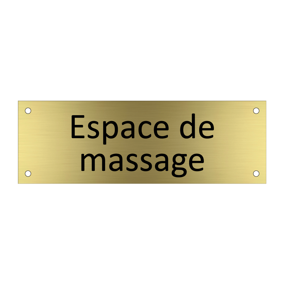 Espace de massage