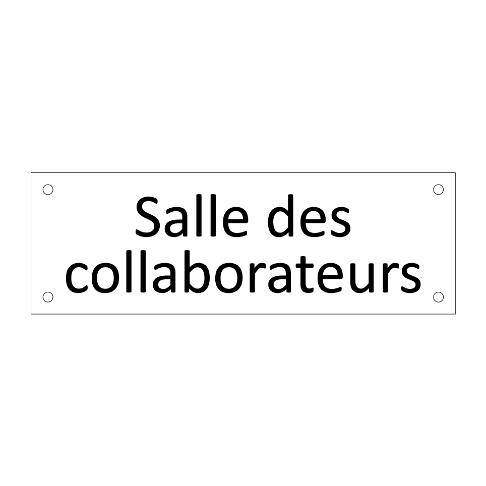 Salle des collaborateurs