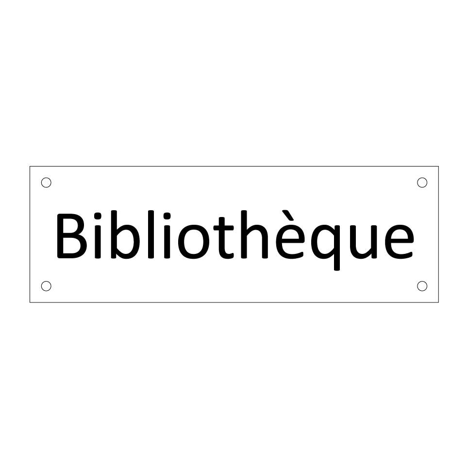 Bibliothèque & Bibliothèque & Bibliothèque