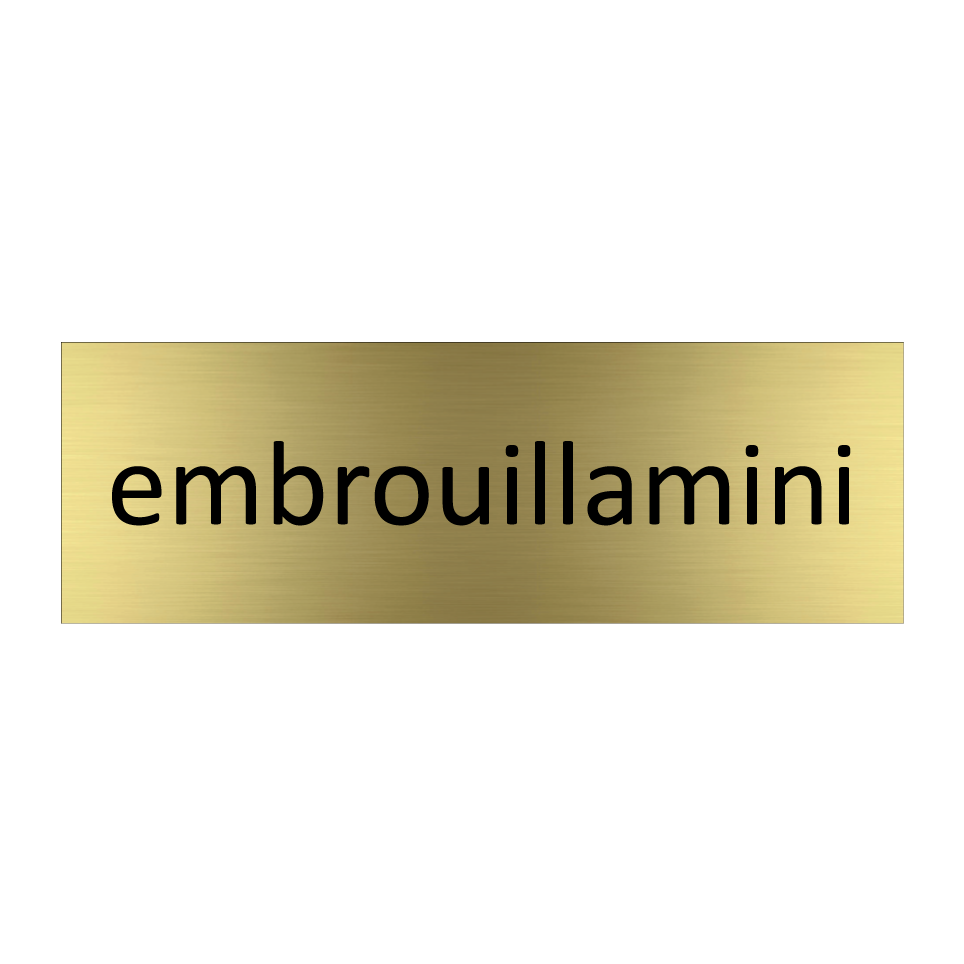 embrouillamini & embrouillamini & embrouillamini & embrouillamini & embrouillamini & embrouillamini