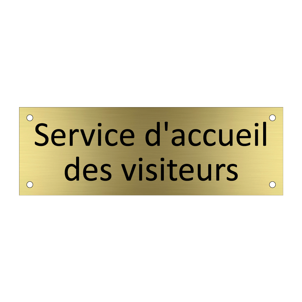 Service d'accueil des visiteurs