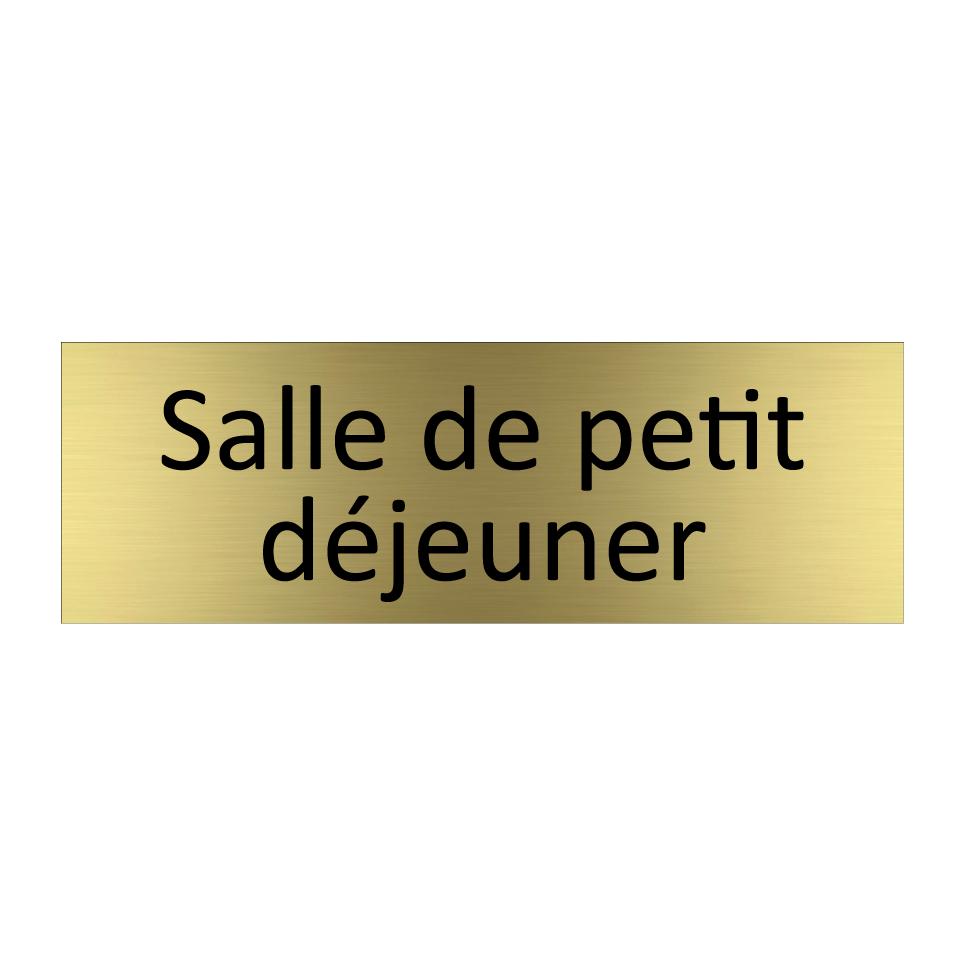 Salle de petit déjeuner