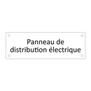 Panneau de distribution électrique