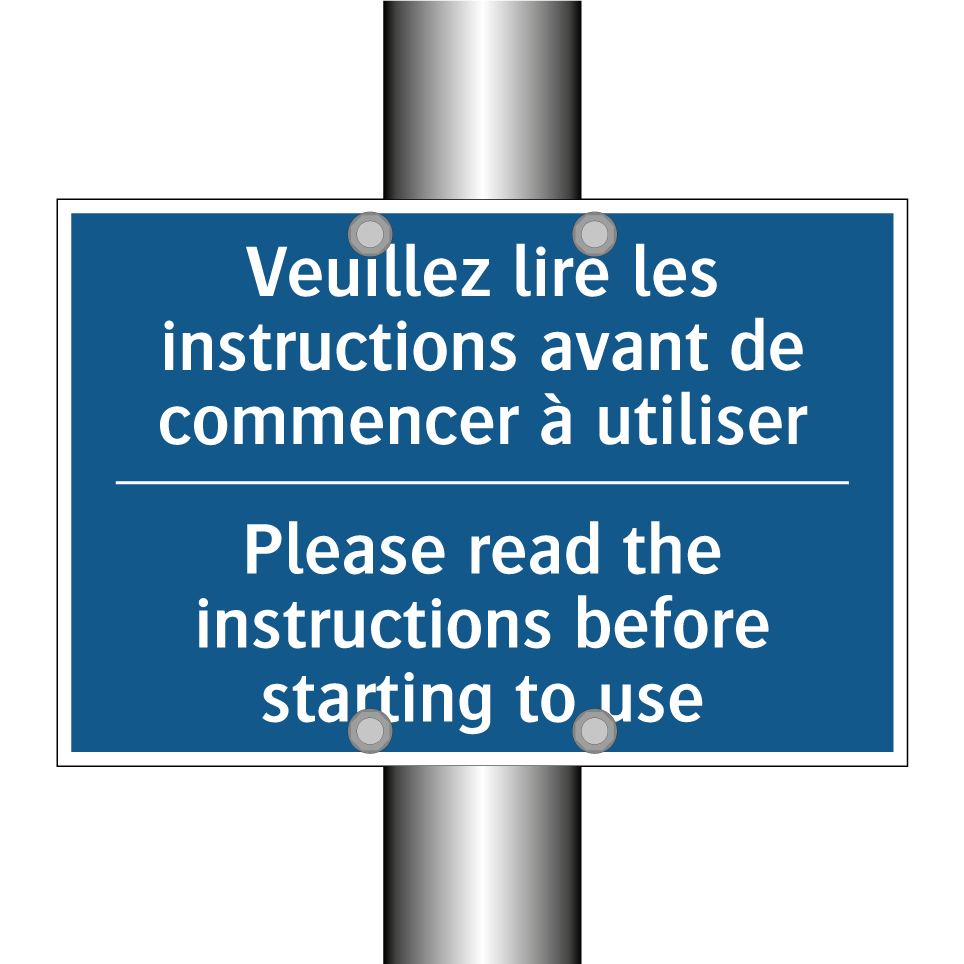 Veuillez lire les instructions /.../ - Please read the instructions before /.../