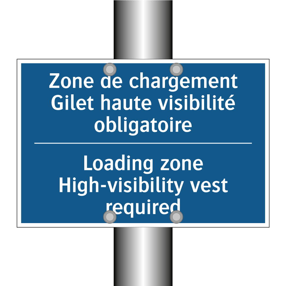 Zone de chargement Gilet haute /.../ - Loading zone High-visibility vest /.../