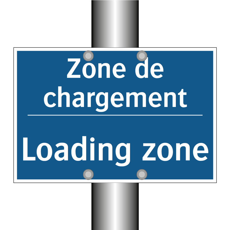 Zone de chargement - Loading zone