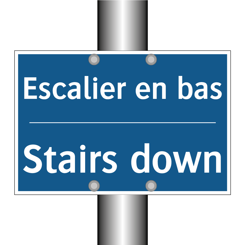 Escalier en bas - Stairs down