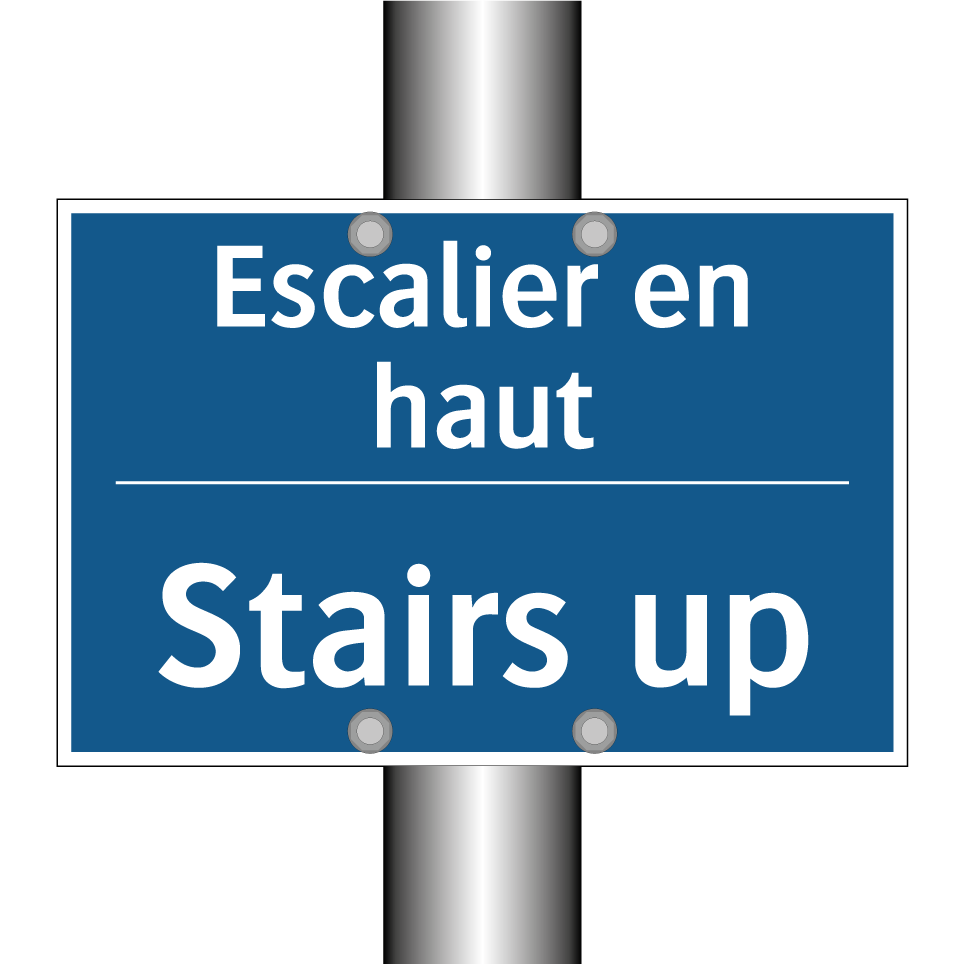 Escalier en haut - Stairs up