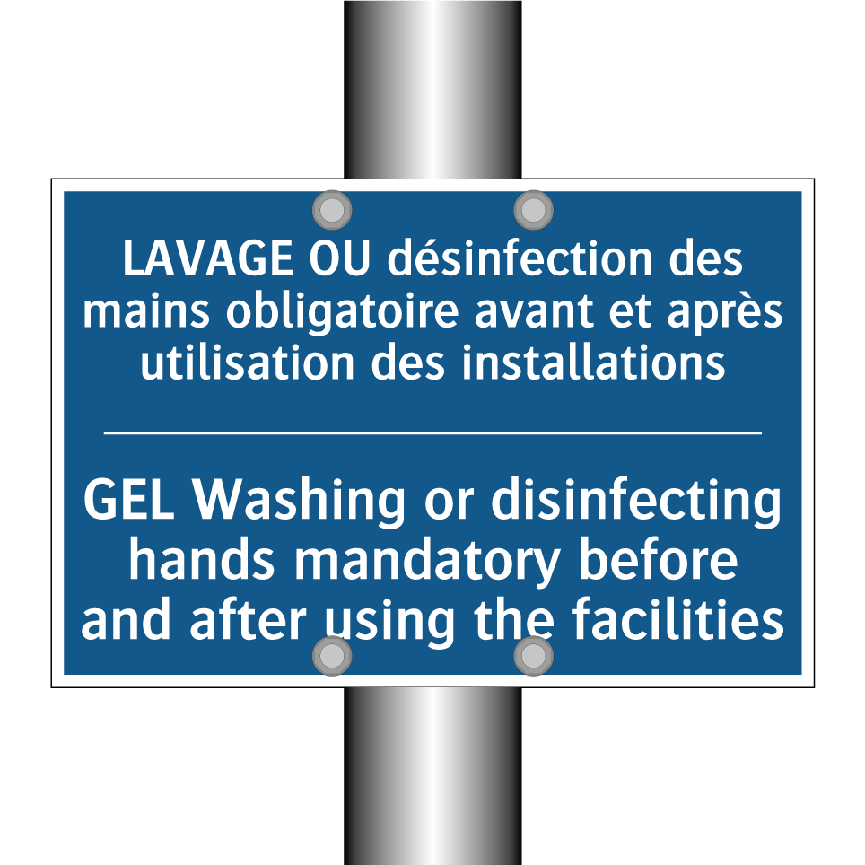LAVAGE OU désinfection des mains /.../ - GEL Washing or disinfecting hands /.../