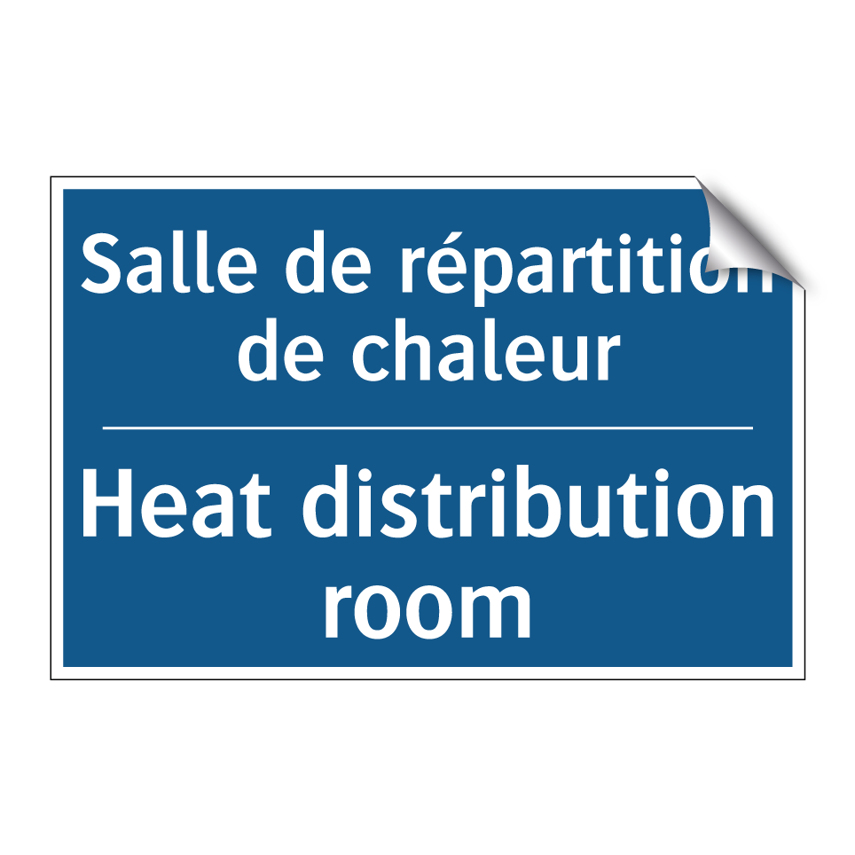 Salle de répartition de chaleur /.../ - Heat distribution room