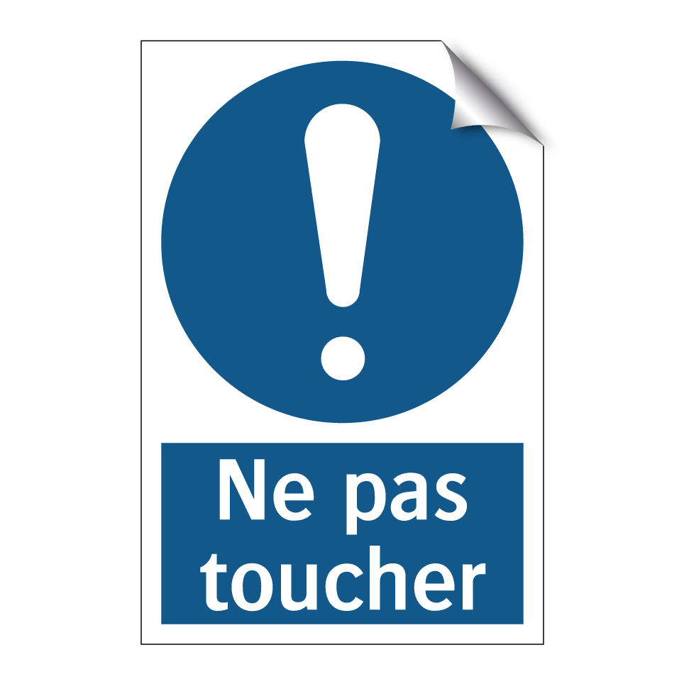 Ne pas toucher