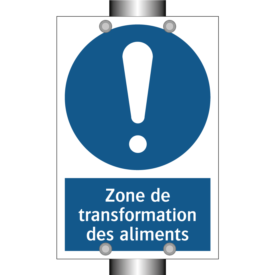 Zone de transformation des aliments