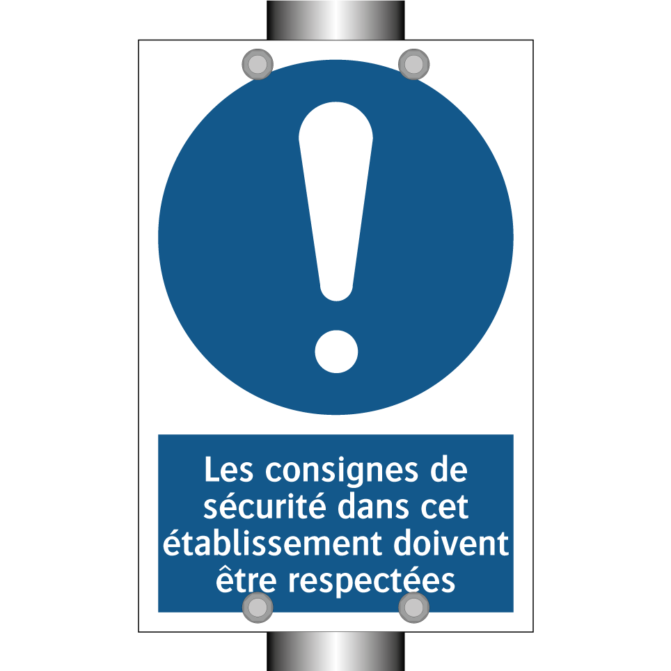 Les consignes de sécurité dans cet établissement doivent être respectées